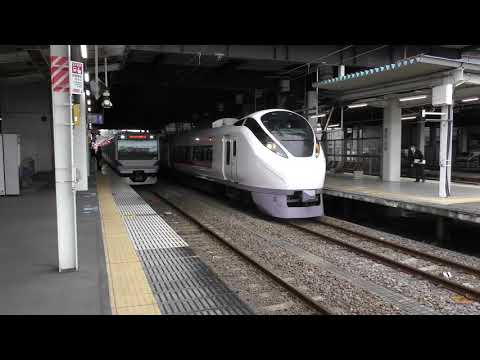 ときわ68号 E657系 K12編成 水戸駅発車