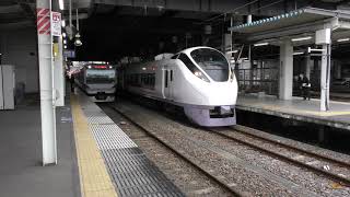 ときわ68号 E657系 K12編成 水戸駅発車