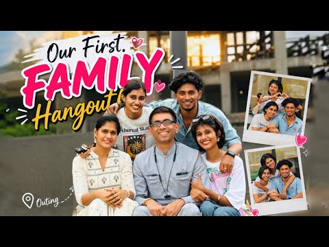 FIRST FAMILY HANGOUT WITH ABHI🥳💞 | thejathangu😉