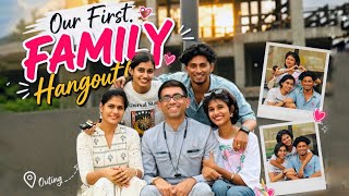 FIRST FAMILY HANGOUT WITH ABHI🥳💞 | thejathangu😉