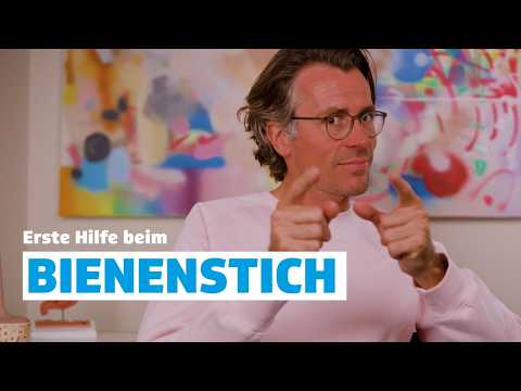 Erste Hilfe beim Bienenstich I Dr. Johannes Wimmer