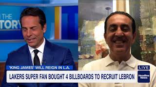 Laker Super Fan & Personal Injury Attorney Jacob Emrani Puts Up 40+ Billboards