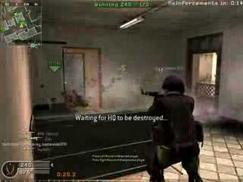 Call of Duty 4: Modern Warfare - Epic Grenade Kill
