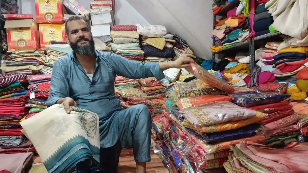 👌Party' wear saree.🥻lilen loat price me #katran market ph.9107171400/8459154732