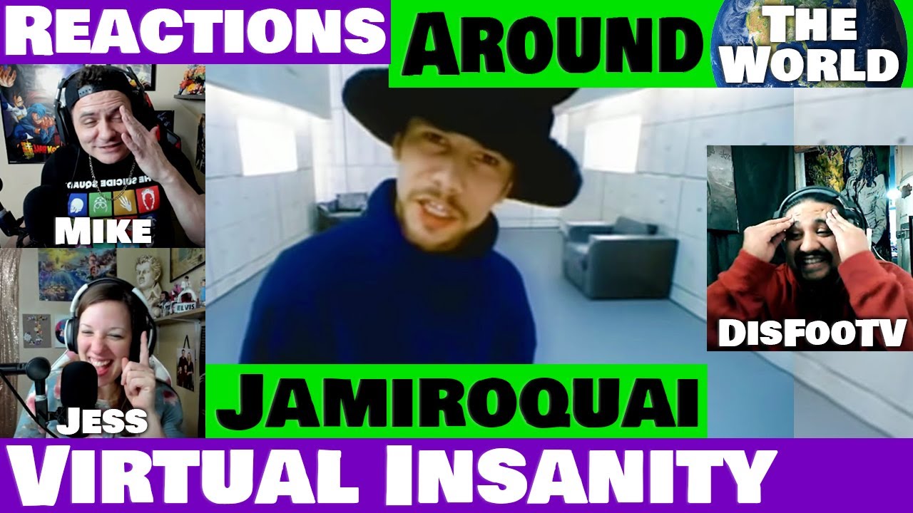 Reactions Around The World - DisFooTV Presents - Jamiroquai "Virtual Insanity"
