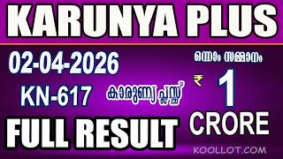 KERALA LOTTERY RESULT|FULL RESULT|karunya plus bhagyakuri KN617|Kerala LotteryResult Today|todaylive