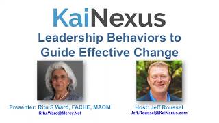 Leadership Behaviors That Drive Effective Change | Continuous Improvement & Lean Leadership