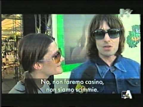 OASIS -  intervista su MTV 30 maggio 2000