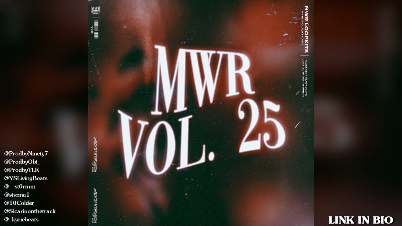 18+ Loops in this Kit - Best FREE Loops! (Soul, Virtual, Guitar type Loops) MyWorld Records Vol. 25🌐