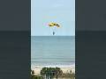 Sky Diving show for the Sunset festival in Myrtle Beach. #myrtlebeach #skydiving #beach #ocean #fun