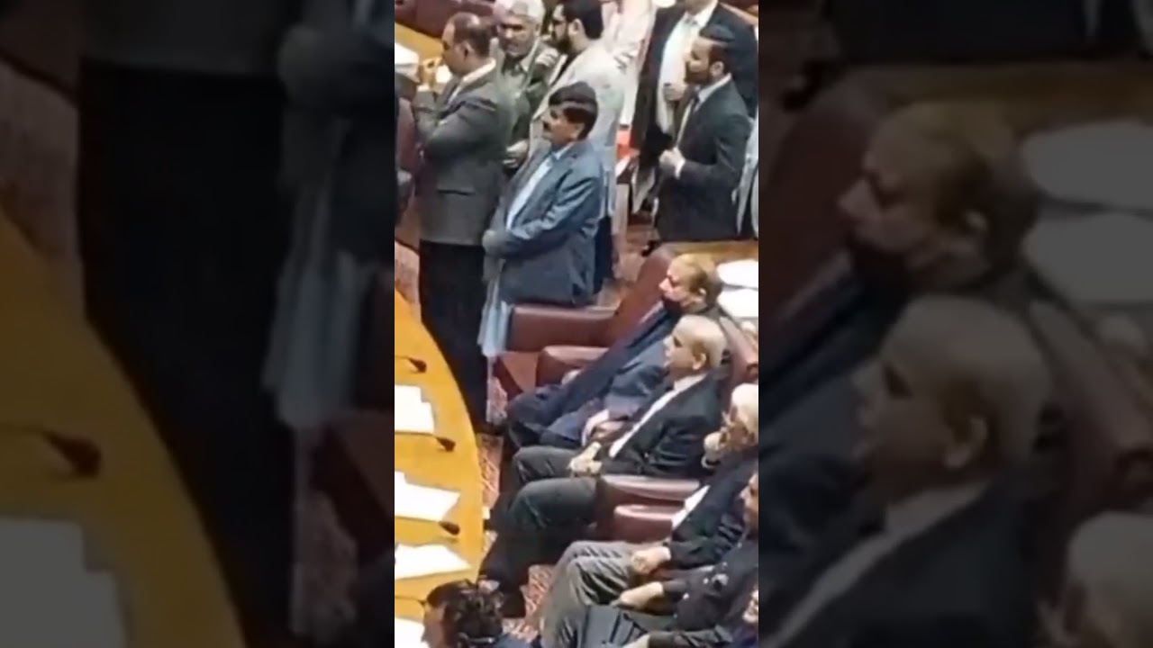 Maryam ka Papa Chor hai chants in National Assembly 