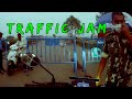 Traffic Jam On Deucha Barrage / Yahama Fzs Ride In Traffic Jam
