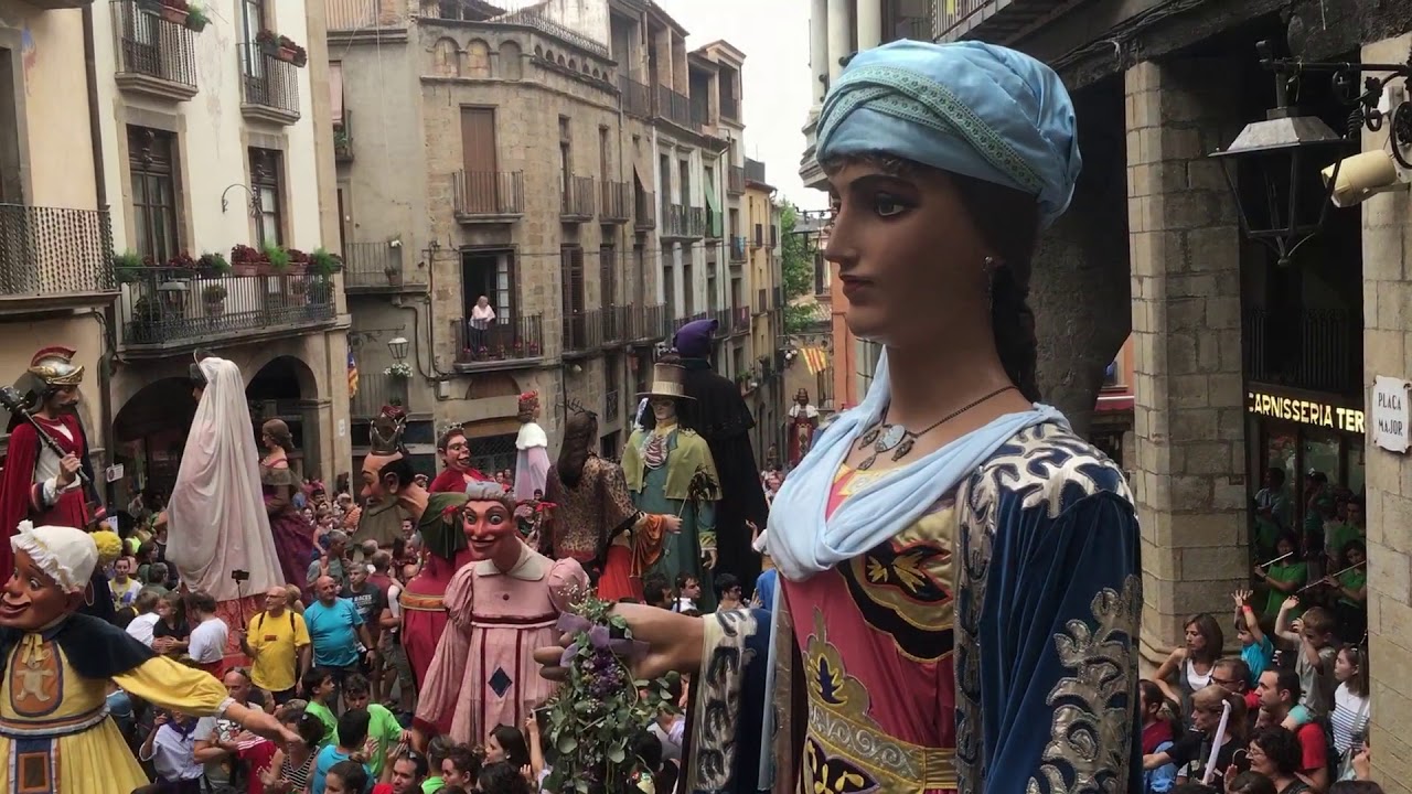 Ball final de la trobada de gegants dels 20 anys de la Colla Gegantera del Carnaval de Solsona