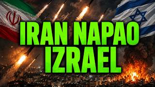 IRAN ZASUO IZRAEL BALISTIČKIM RAKETAMA! PAKAO NA BLISKOM ISTOKU