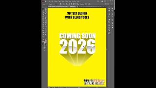Learn how to create stunning 3D text effects in Adobe Illustrator!
