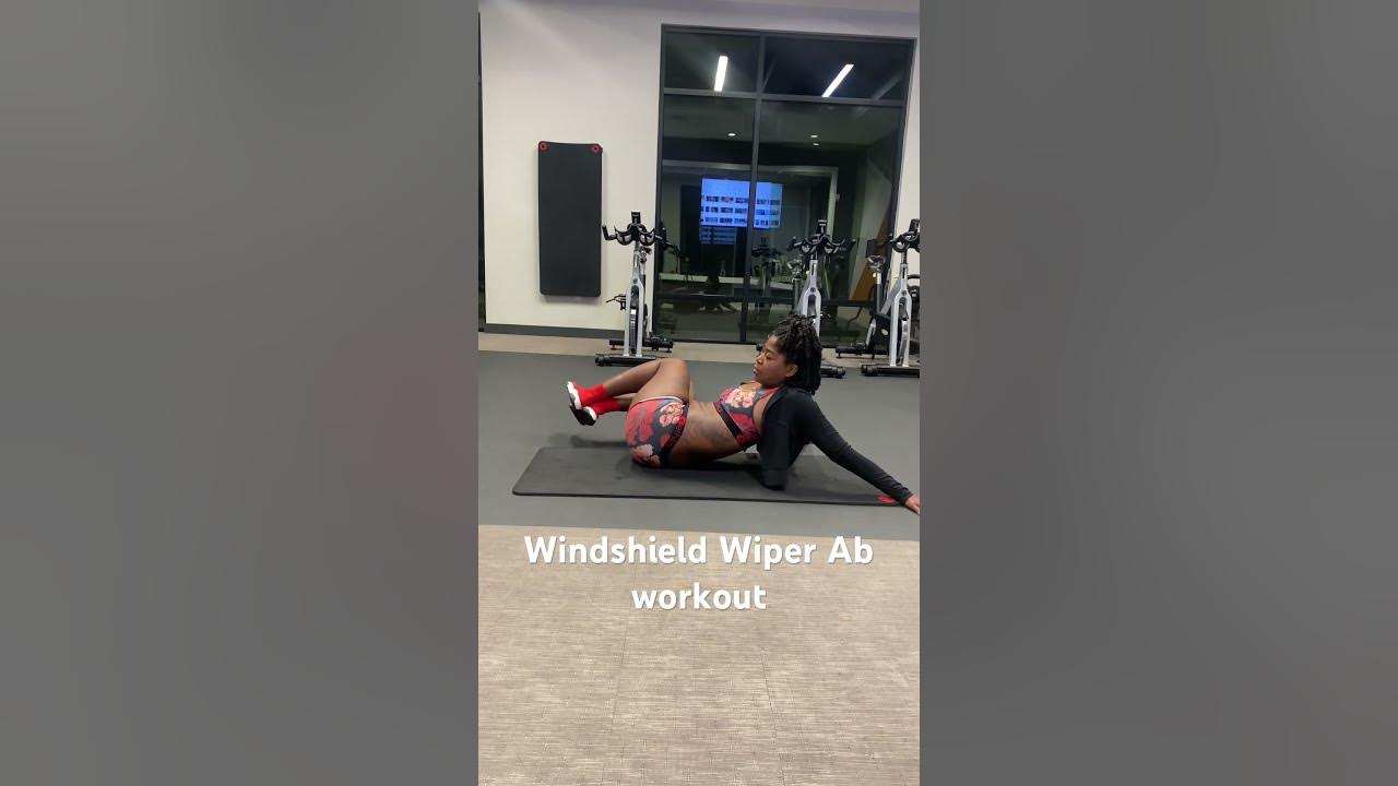 Windshield Wiper Ab workout(beginner) YouTube