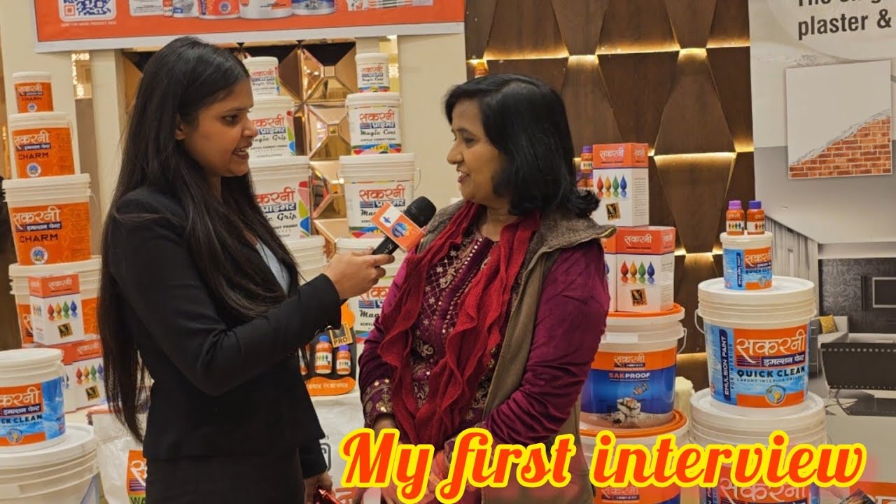 Gaziabaad paint association annual function // First interview Astyagi