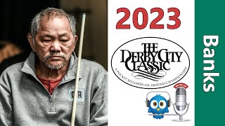 Efren Reyes vs Mark Maxey - Bank Pool - 2023 Derby City Classic rd 1