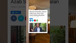 Ketika Jokowi Kena Alergi Kulit dan Buni Yani Ngomongin Azab: Drama Politik atau Sinetron Ramadhan?