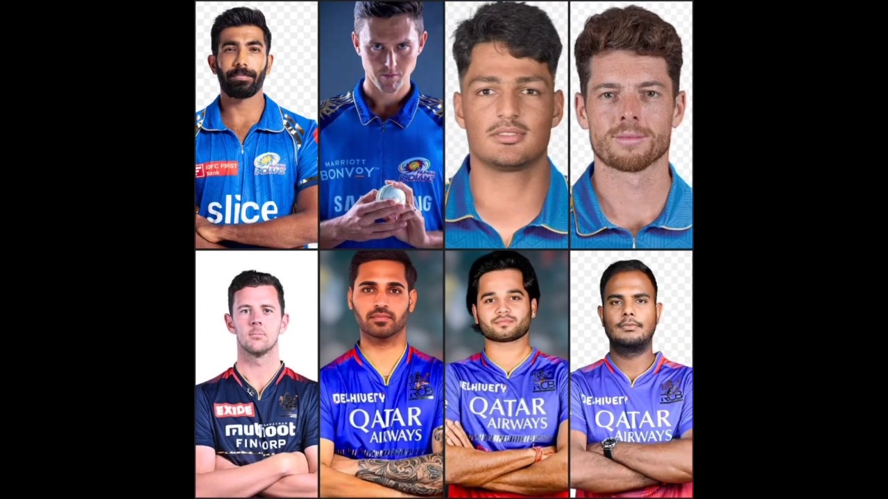 Mi bowlers 🆚 RCB bowlers 