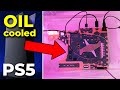 PS5 Overheating Problems? Oil Cooled Playstation 5 Project!