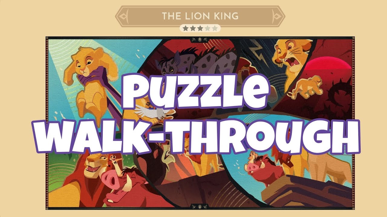The Lion King Disney Dreamlight Valley Storybook Vale Lorekeeper Puzzle Walk-Through