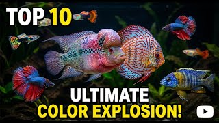 Top 10 Colorful Freshwater Aquarium Fish #viral #fish #top10 #top #freshwaterfish