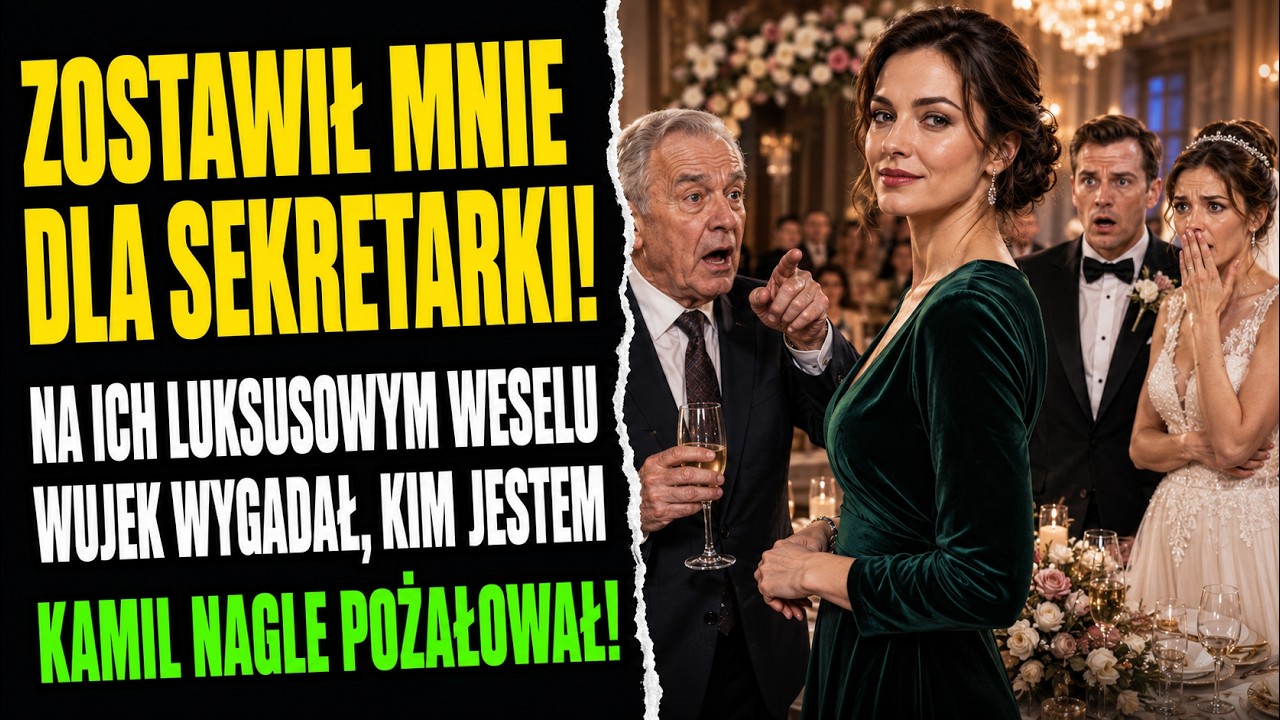 Zostawił mnie dla swojej sekretarki, a na pożegnanie rzucił mi w twarz rachunek za kolację i powiedział, że jestem „zmęczona i śmierdzę starą biedą”. Osiem lat harowałam na jego firmę, a on ożenił...