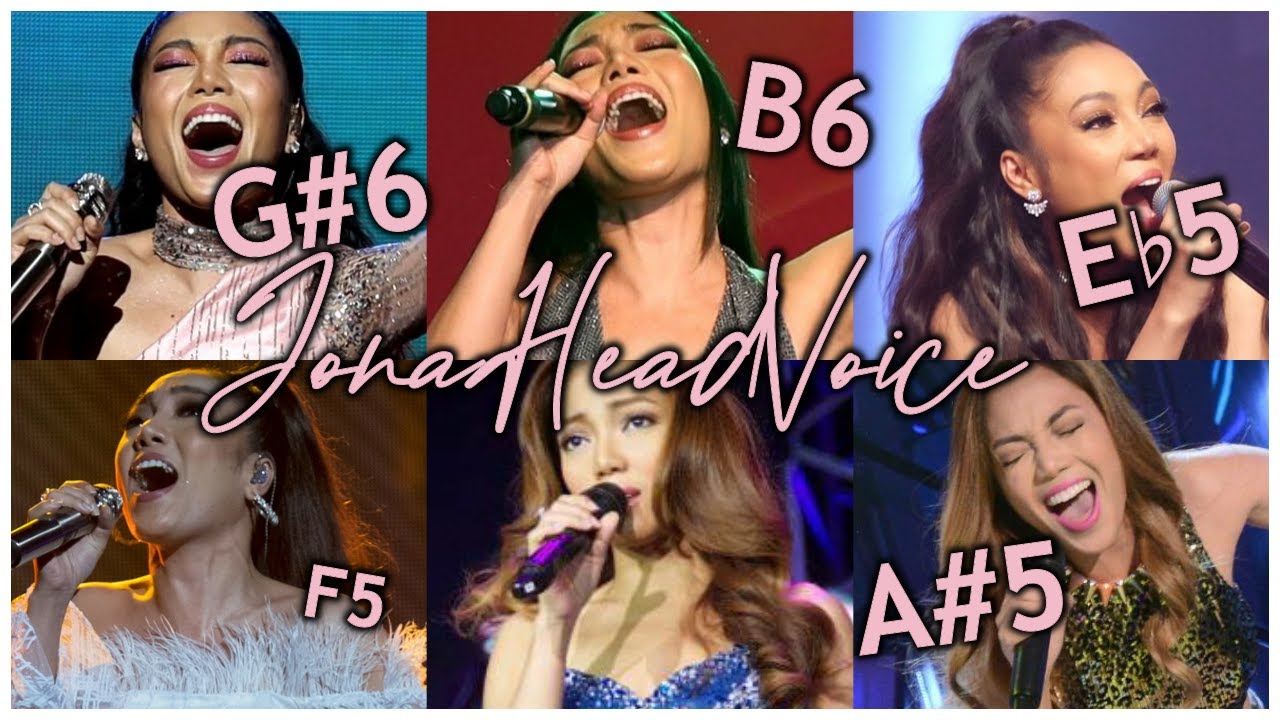 Jonalyn Viray Head Voice, Falsetto, And Whistle Register! (C5 - B6)