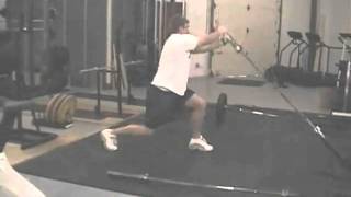 split stance bar twist