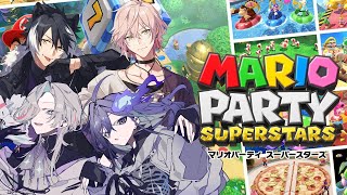 【マリオパーティスーパースターズ】獣人機械怪盗幽霊達の星を巡る戦い #スタップローマリパ【影山シエン/律可/羽継烏有/水無世燐央 】