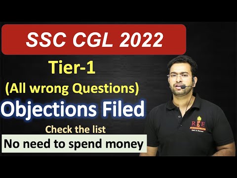 SSC CGL 2022 Tier-1 Wrong Questions (all Subjects) [all 40 shifts]