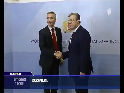 კვირიკაშვილი, პრემიერის რანგში, ნატოს გენმდივანს პირველად  შეხვდა