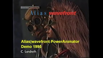 Alias | wavefront PowerAnimator Demo 1995