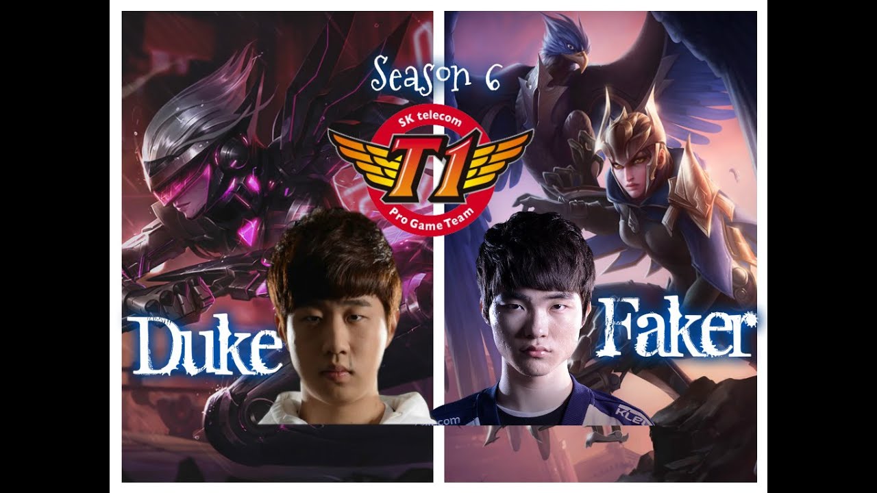 SKT T1 Duke FIORA vs SKT T1 Faker QUINN Top - Patch 6.3 KR | League of Legends