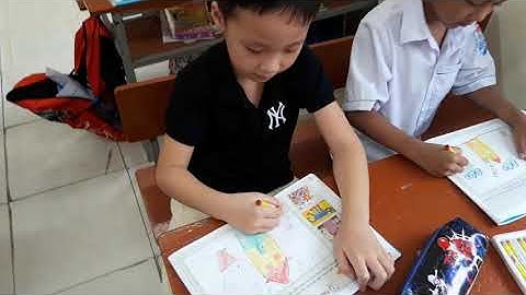 Mĩ thuật lớp 1c/p2/chủ đề 1/môn mỹ thuật của em/t2 Ngọc Nguyễn TV/mĩ thuật cánh diều.