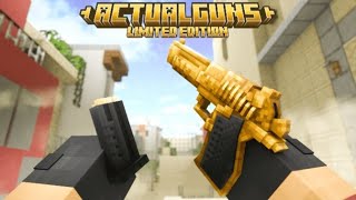 Actual Guns CSO HQ Limited Edition Addon mcpe