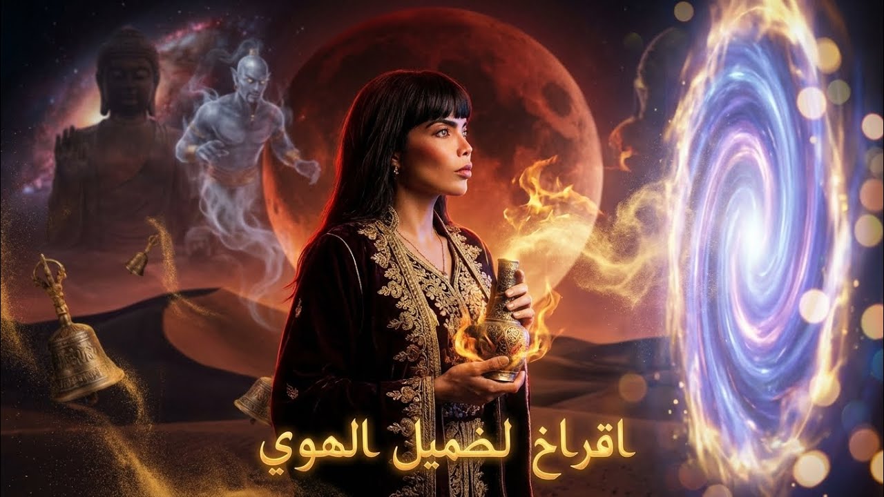 Jinn y la Luna Rojo Vino”.#ViajeAstral #merkaba 