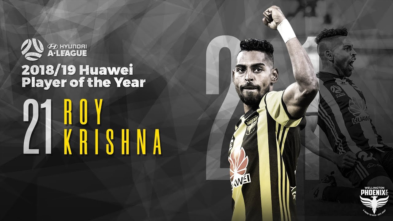 Roy Krishna Wins the Huawei Player of the Year for the 2018/19 Season