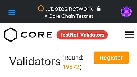 CORE Staking: Delegate, Undelegate, Claim Rewards and Transfer to other active Validators.