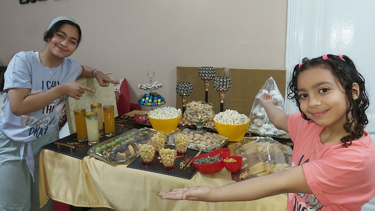 سهرة ليلة عيد الفطر المبارك💃🎉مع جودى وجيداء💃