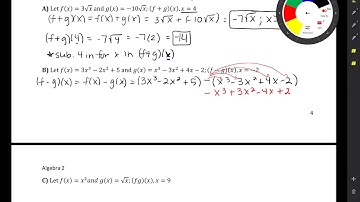 5.5 Performing Function Operations - Example 1