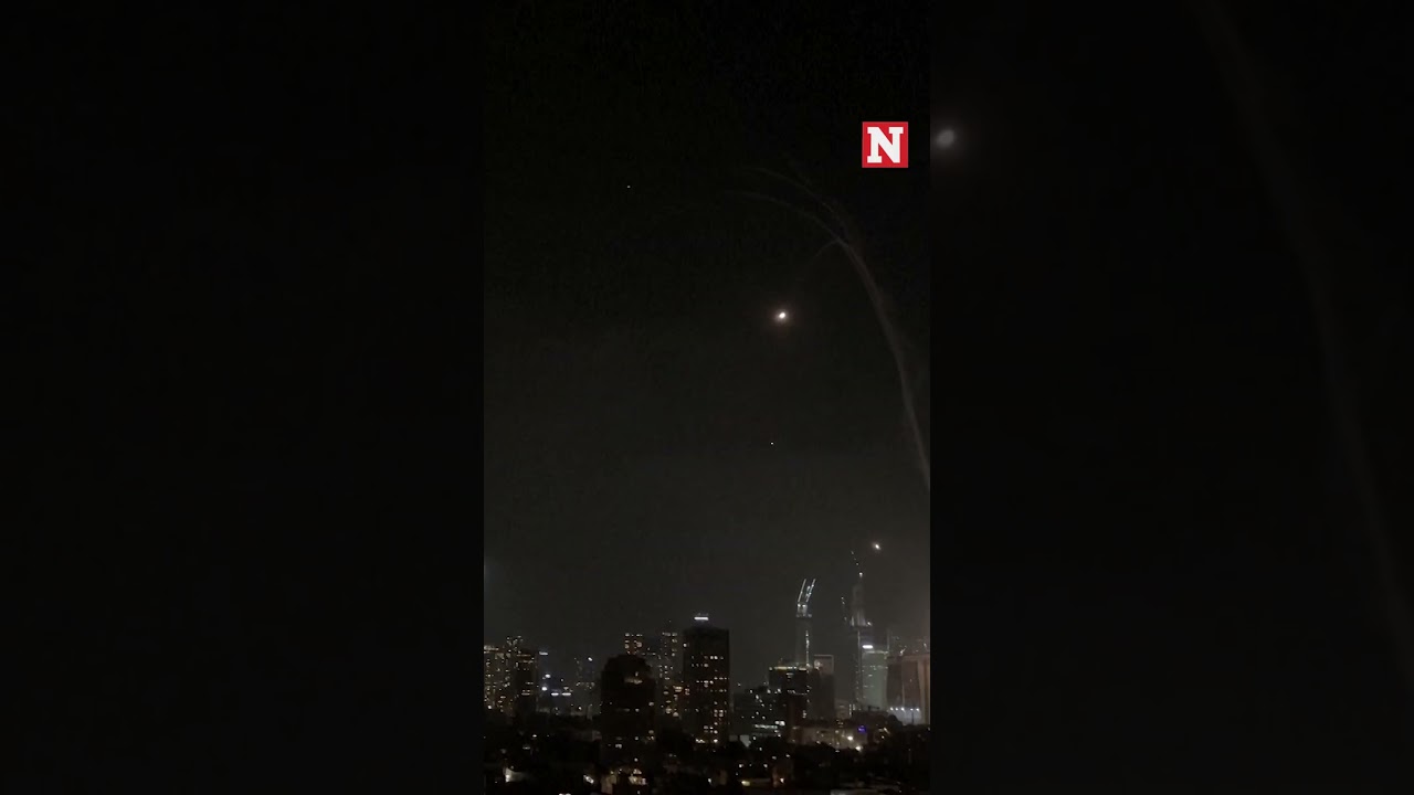 Iran Launches Missiles At Israel In Retaliatory Strike