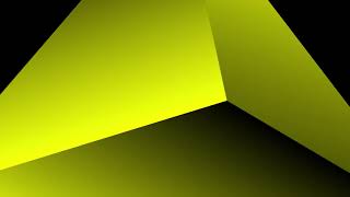 Жёлтый вращающийся треугольник видеофон,футаж / background, futage yellow rotating triangle