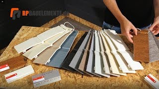 Kerrafront FS 201 and FS 202 facade panels made of plastic