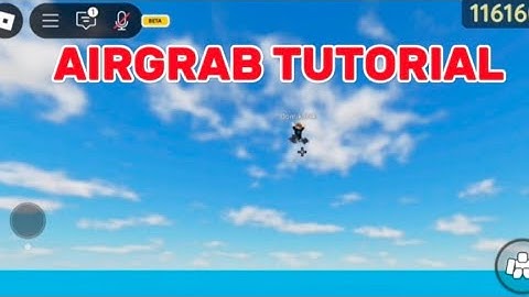 How to air grab in Fling Things And People ( I suck at explaining)