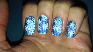 Moyou festive stamping plate 3 over perfect holographic H4