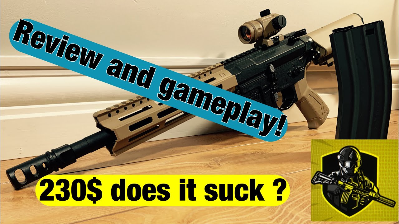 Airsoft G&G raider 2.0 review and game play!