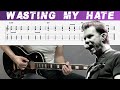 METALLICA - WASTING MY HATE (Guitar cover with TAB | Lesson)