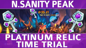 Crash Bandicoot 4 - N.Sanity Peak - Platinum Time Trial Relic (0:35.21)